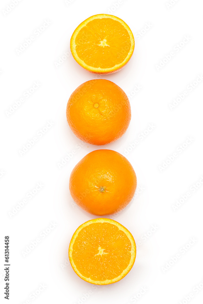 Fresh orange fruits Fresh orange fruits