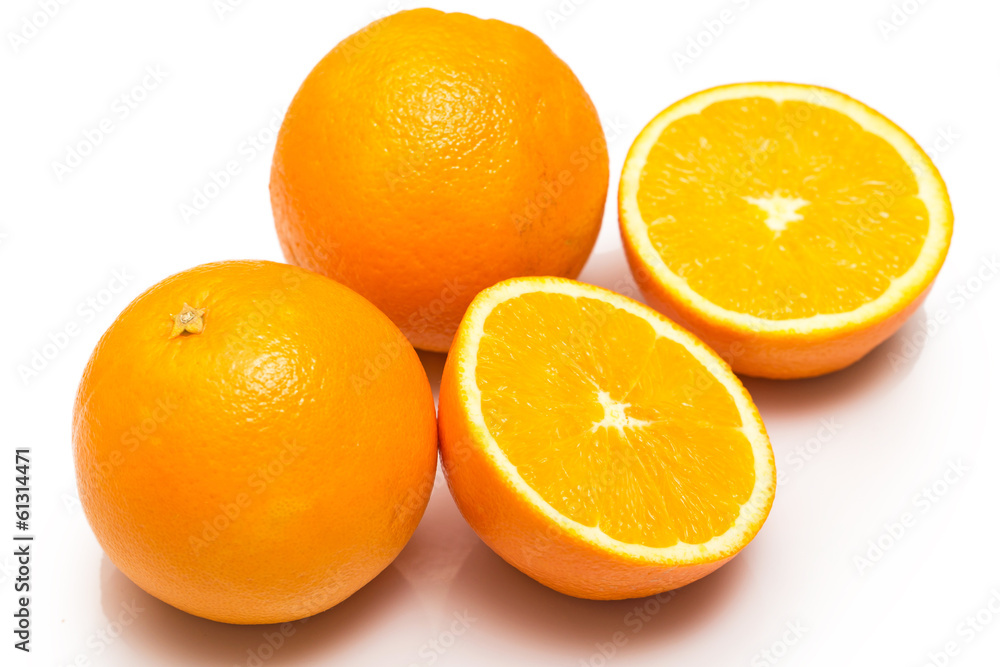 Fresh orange fruits Fresh orange fruits