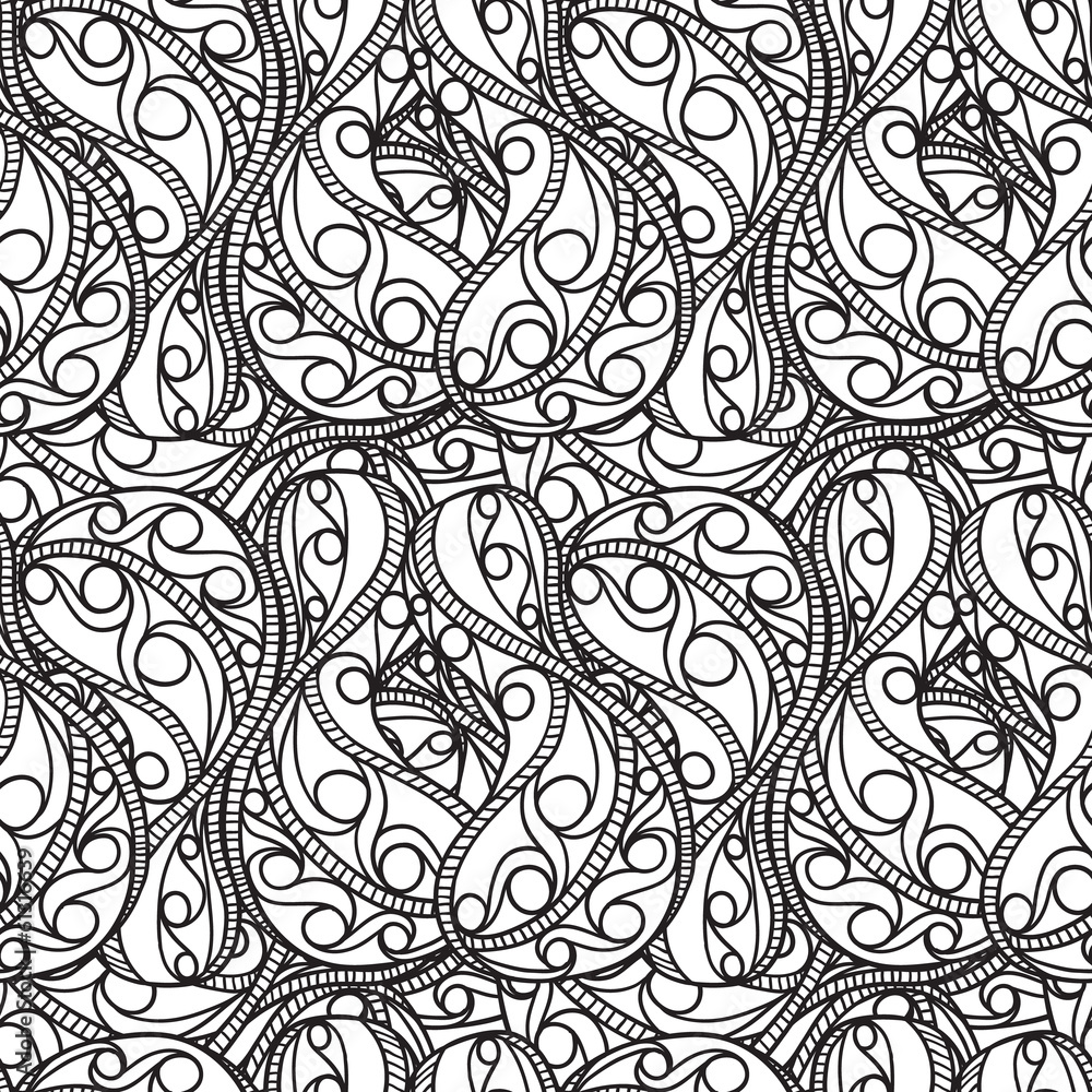 Ornate pattern seamless texture. Vector illustration/ EPS 8 Ornate pattern seamless texture. Vector illustration/ EPS 8