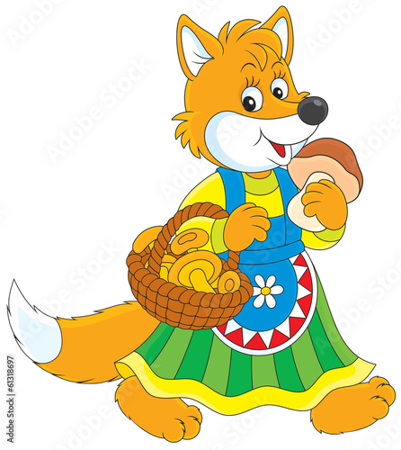 Fox mushroomer
