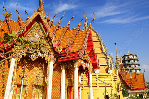Wat Tham Suea.  Kanchanaburi, Thailand photo