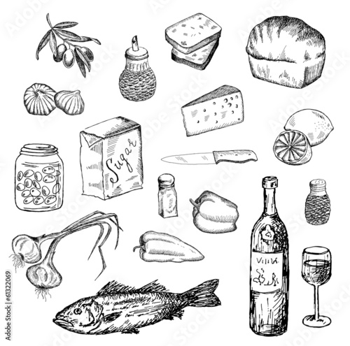 fish and other food
