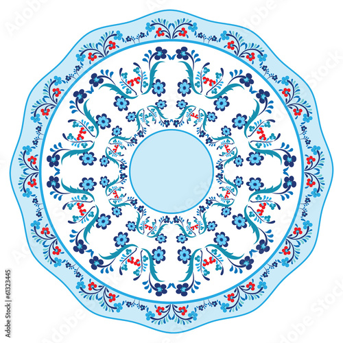 blue oriental ottoman design eighteen