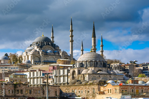 Suleymaniye Mosque in Istanbul, Turkey