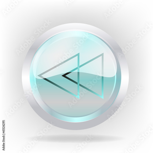 3d reverse cristal  icon