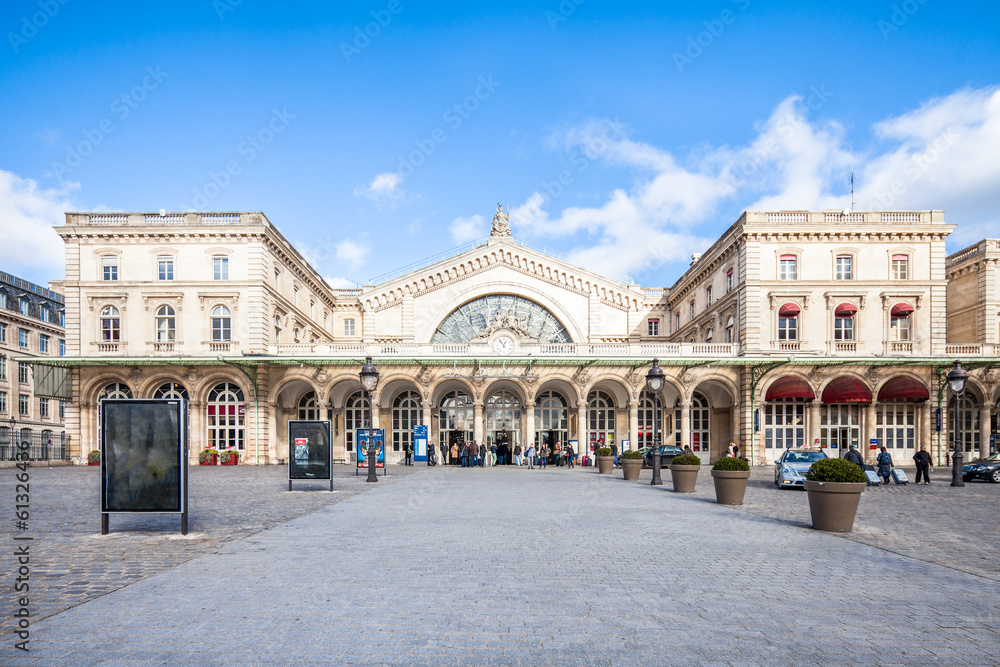 Naklejka premium Gare de l'Est w Paryżu