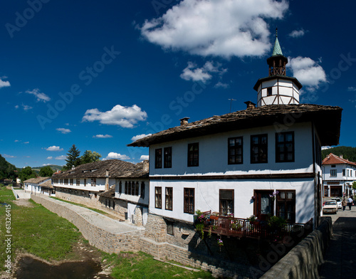 Old bridge and house in Tryavna, Bulgaria.