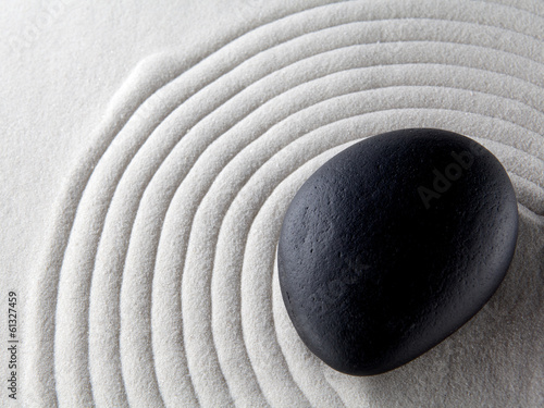 Canvas Print Zen stone
