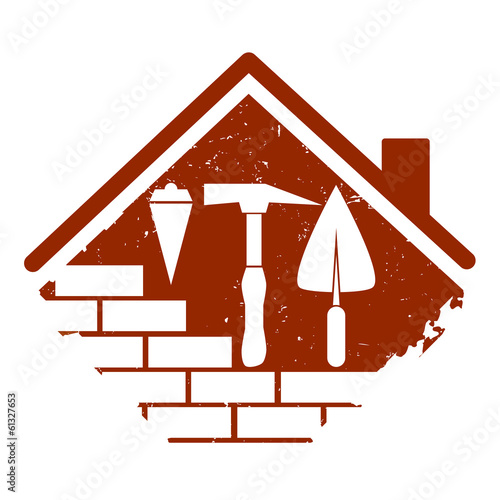 symbol for the construction business, tools