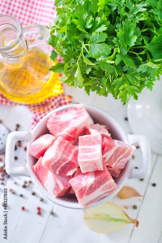 raw meat raw meat