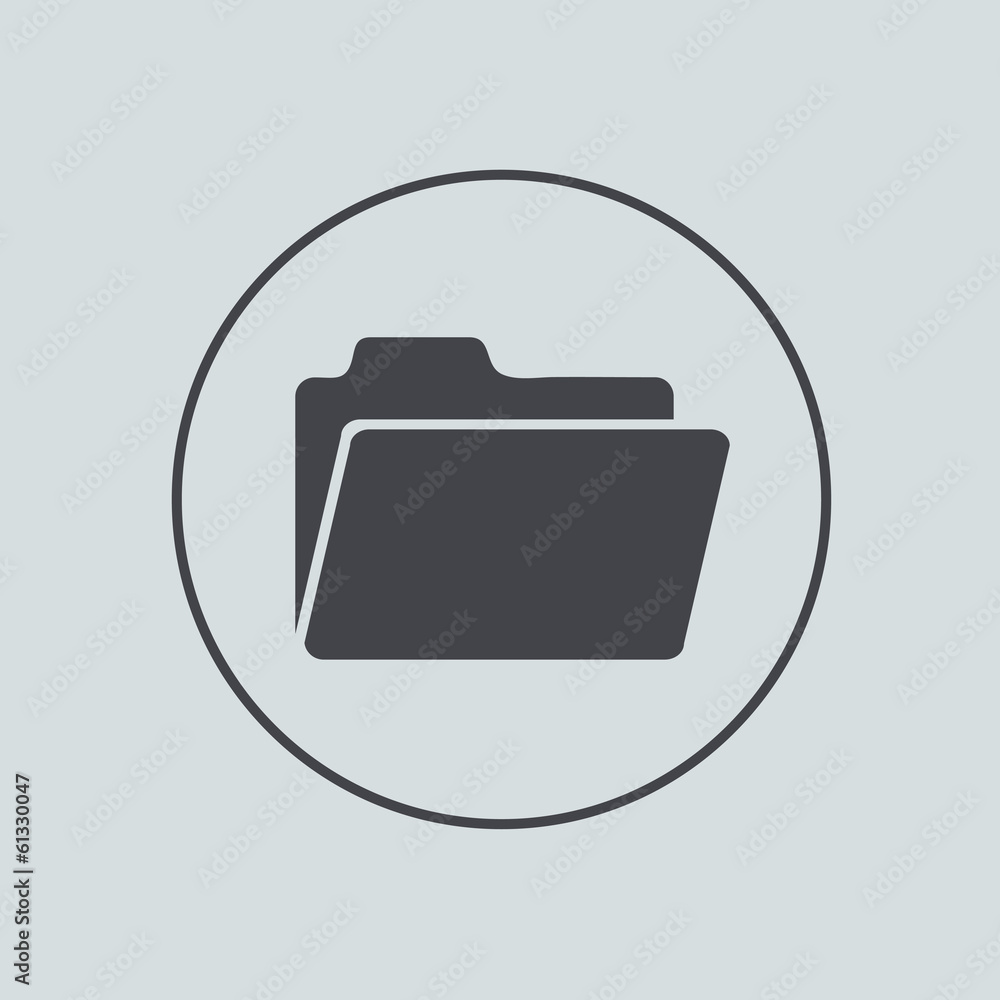 Vector circle icon on gray background. Eps 10 Vector circle icon on gray background. Eps 10