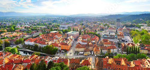 Ljubljana skyline