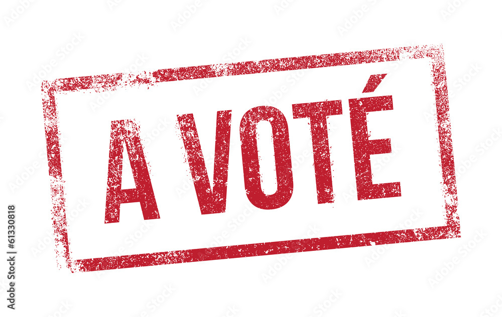 A Voté - tampon