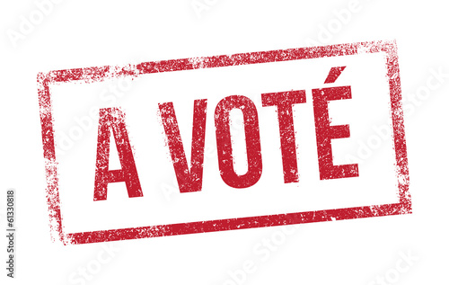 A Voté - tampon