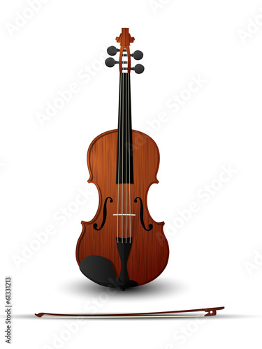 Violin and bow