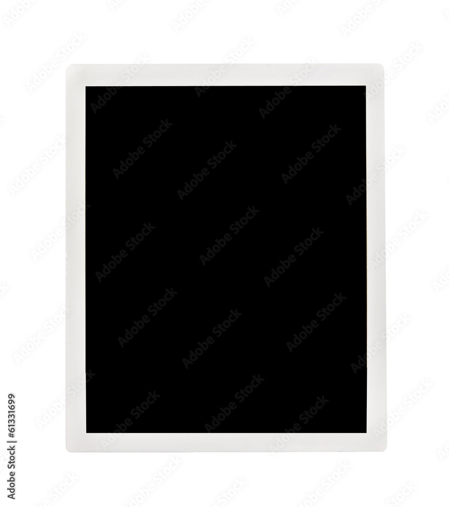 Blank polaroid Blank polaroid