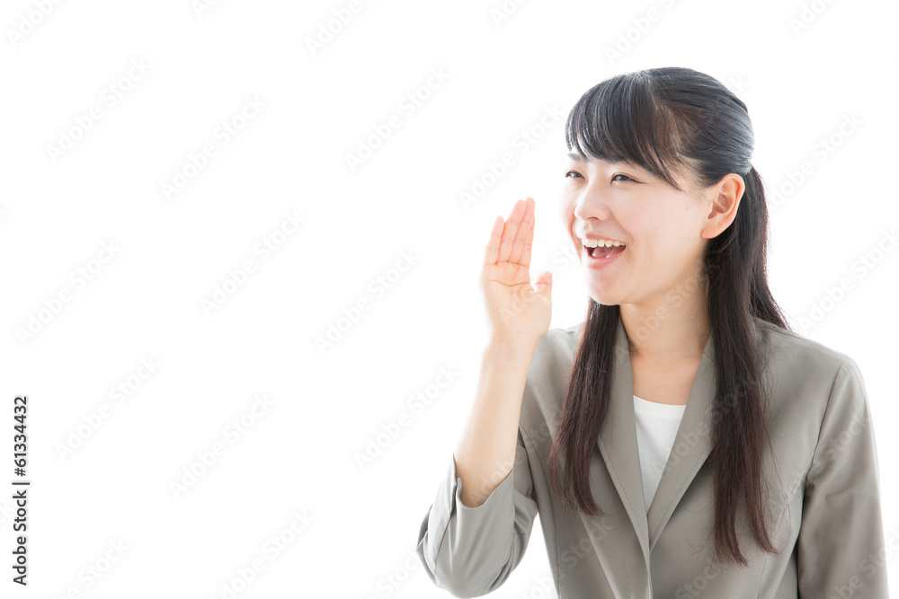young asian businesswoman yelling young asian businesswoman yelling