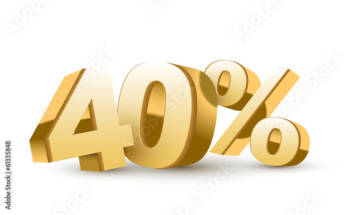 3d shiny golden discount collection - 40 percent