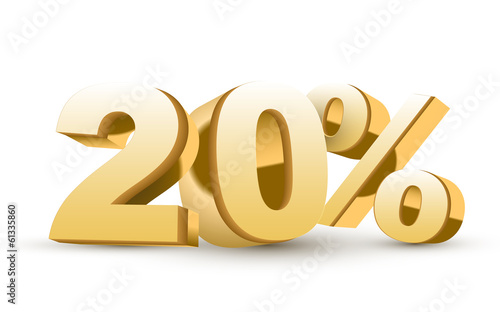 3d shiny golden discount collection - 20 percent