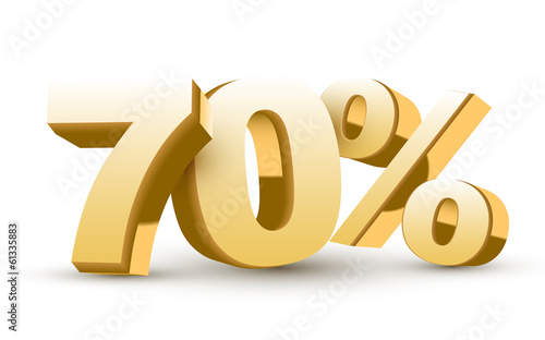 3d shiny golden discount collection - 70 percent