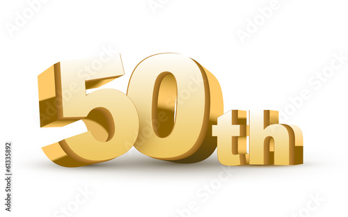 3d anniversary, 50th