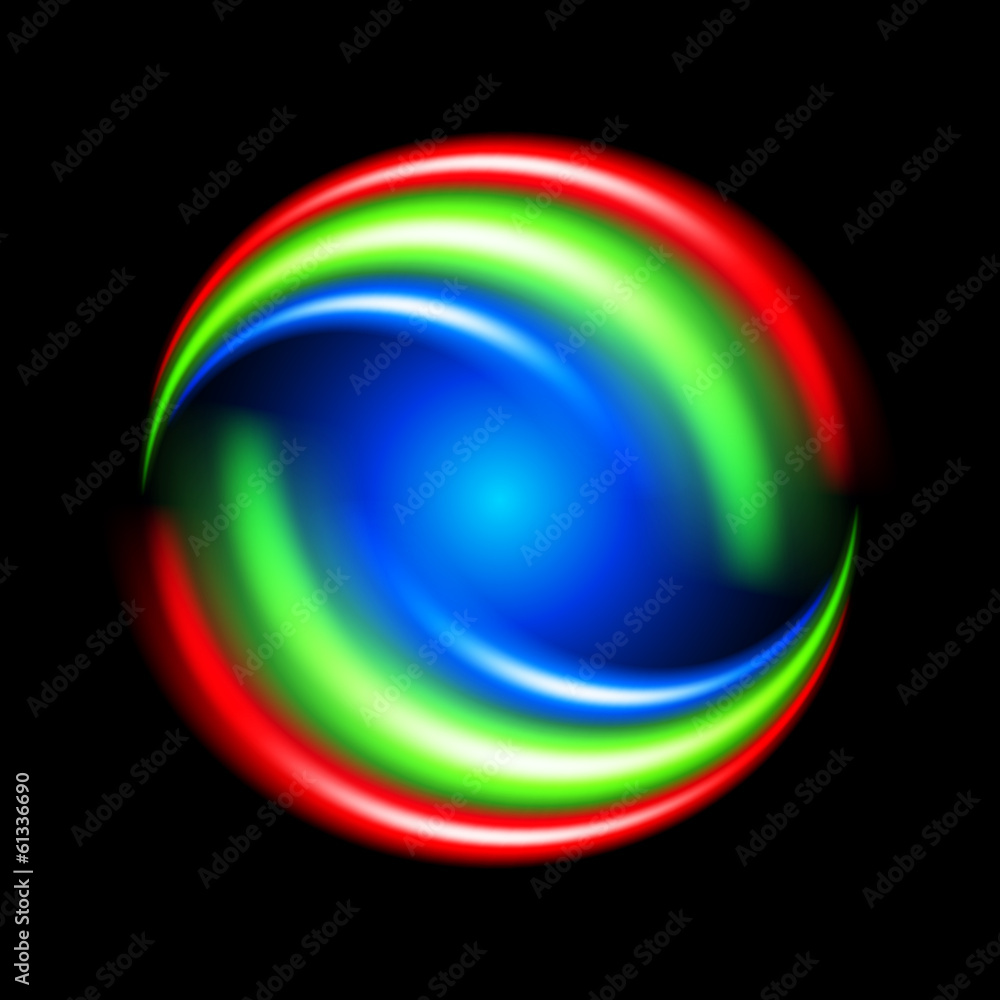 Abstract colorful shape Abstract colorful shape