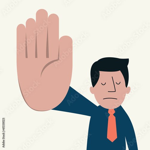 Talk to the hand man