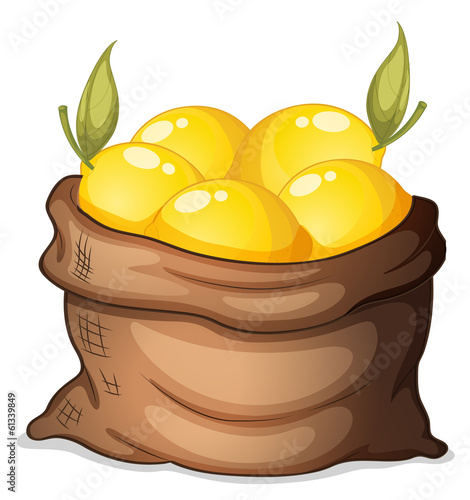 A sack of lemon