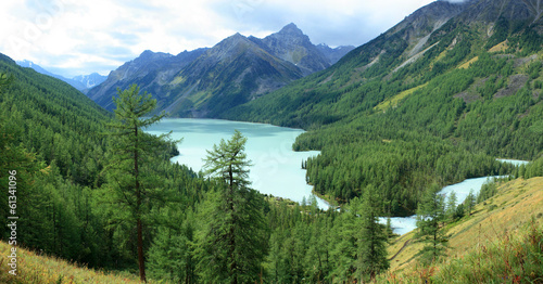 Altai. Lake Kucherlinskoe.