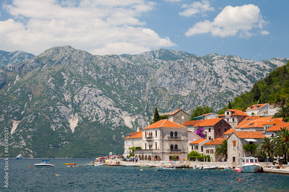 Old Perast town, Bay of Kotor, Montenegro