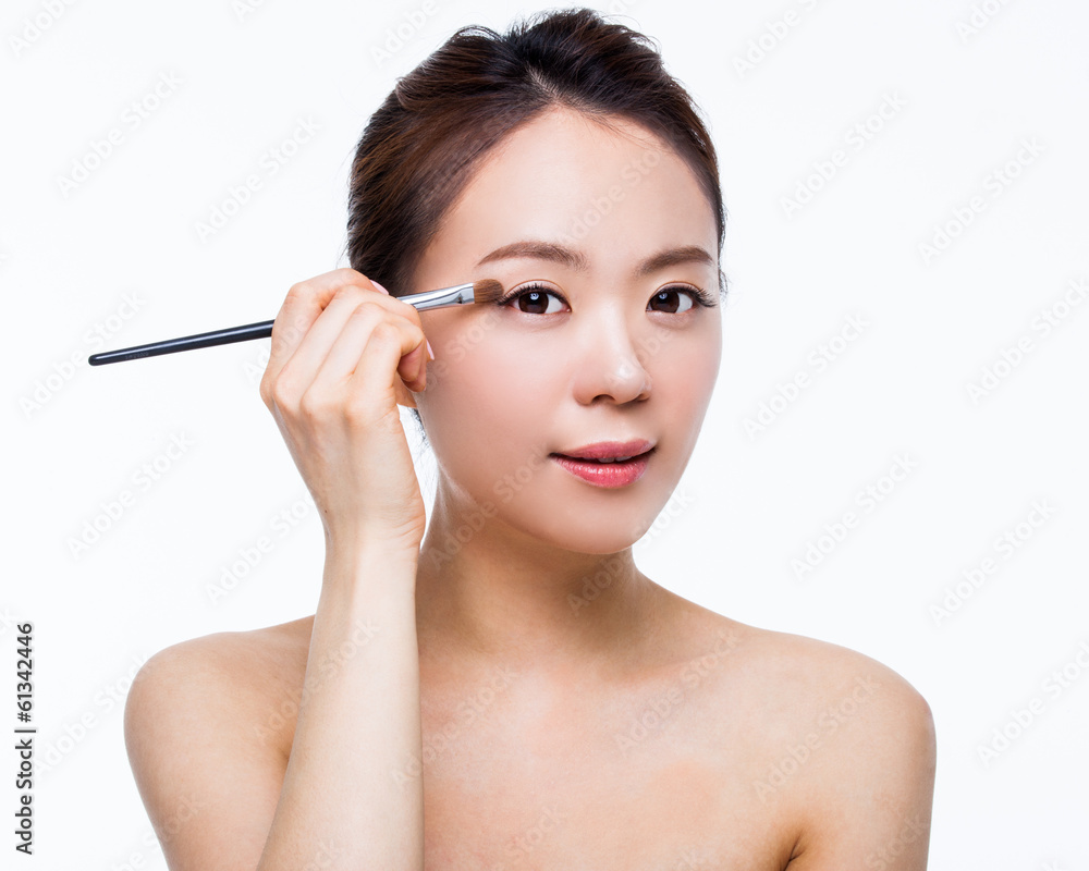 Asian woman beauty shot.