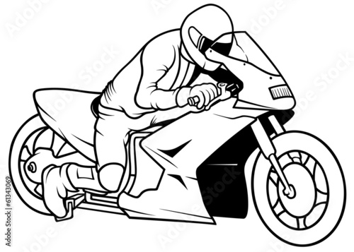 Motorcycle Biker