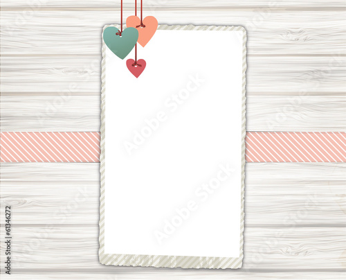 Valentines Day greeting card