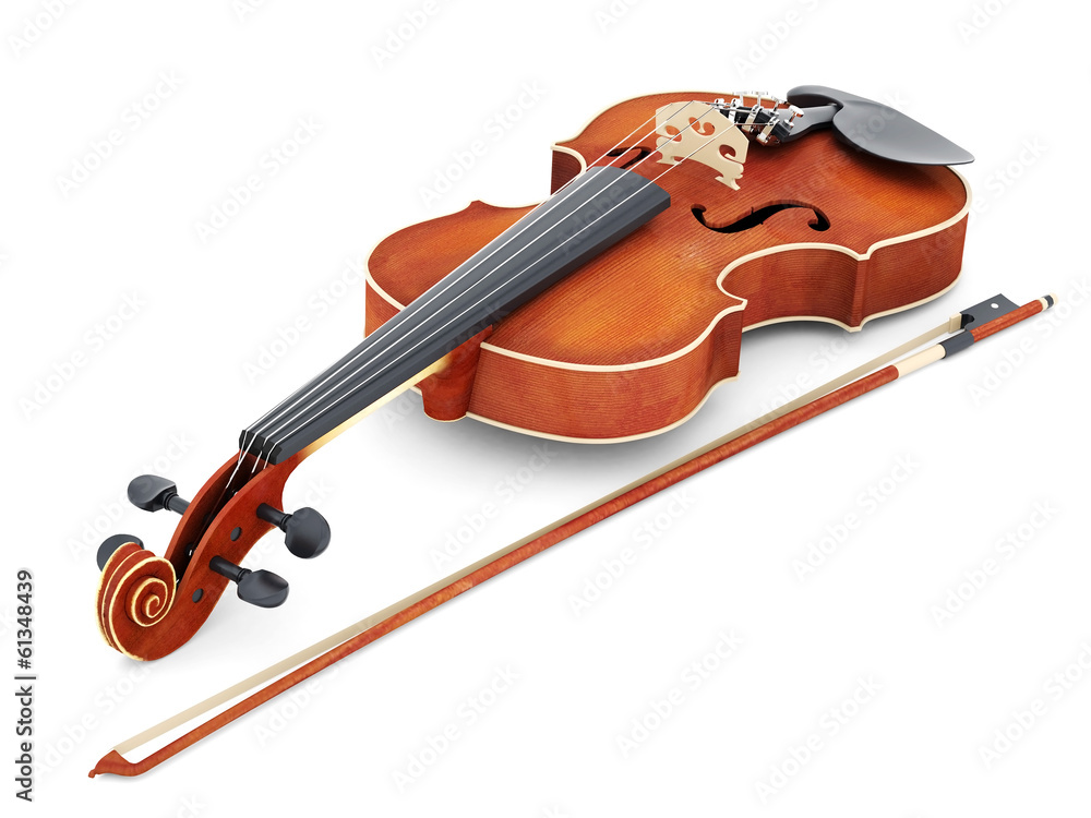 Fototapeta premium beautiful violin