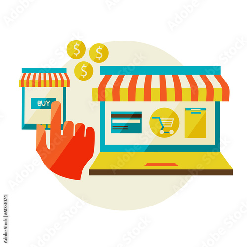 online shopping. Sale