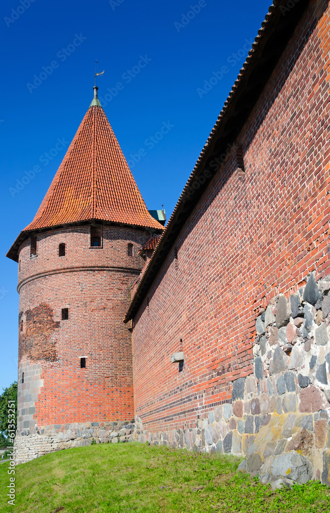Malbork castle tower