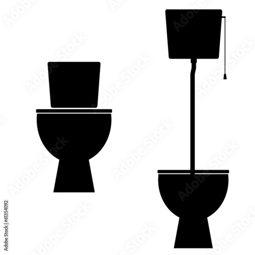 toilet vector illustration