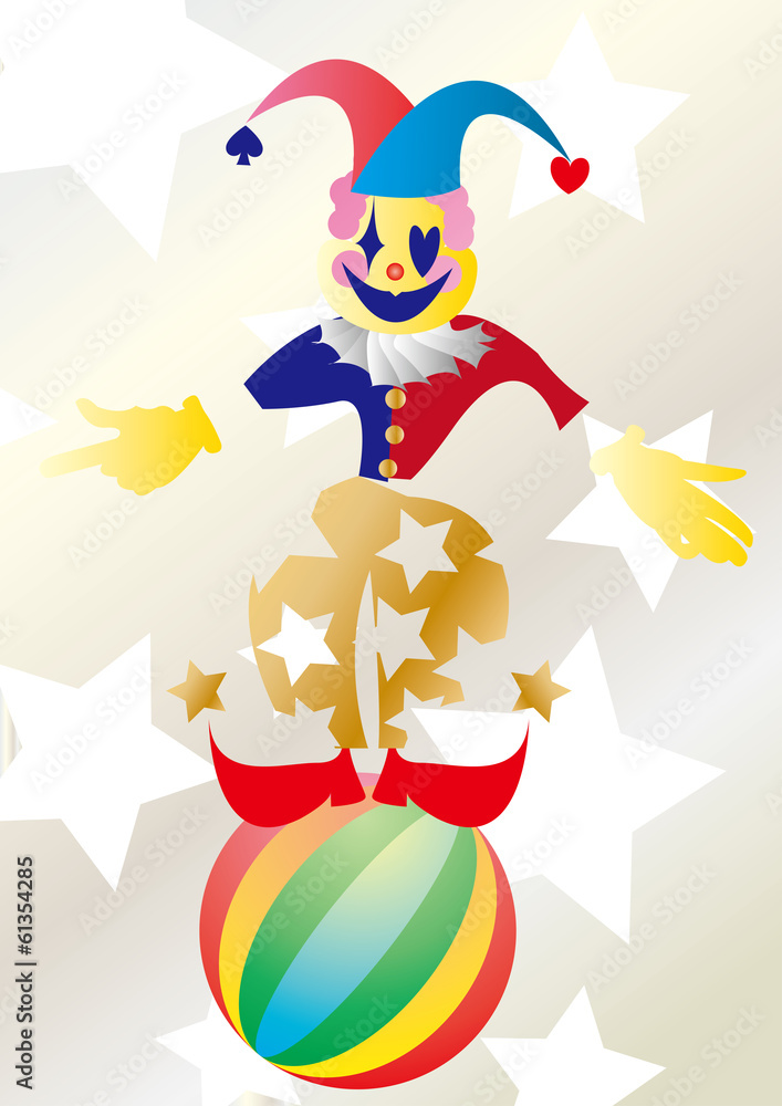 Fototapeta premium Clown