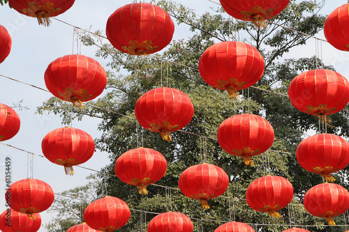 lampions zum chinesischen neujahr
