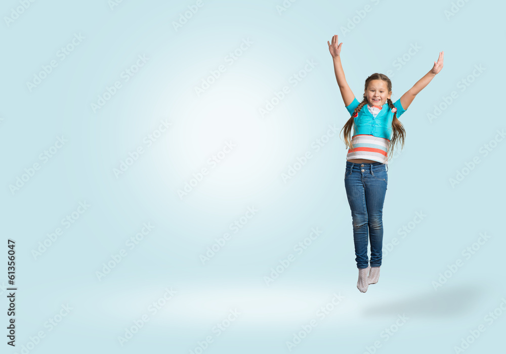 girl jumping girl jumping