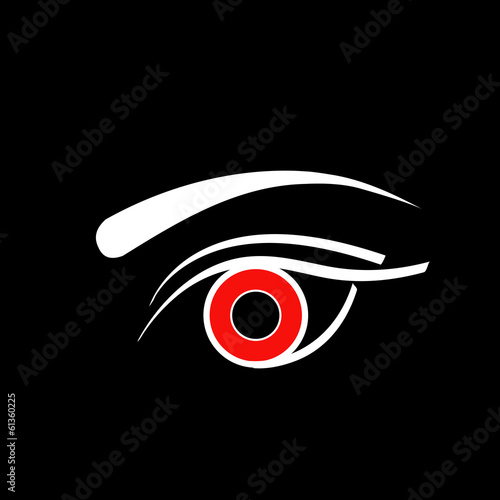 Contact lens business logo