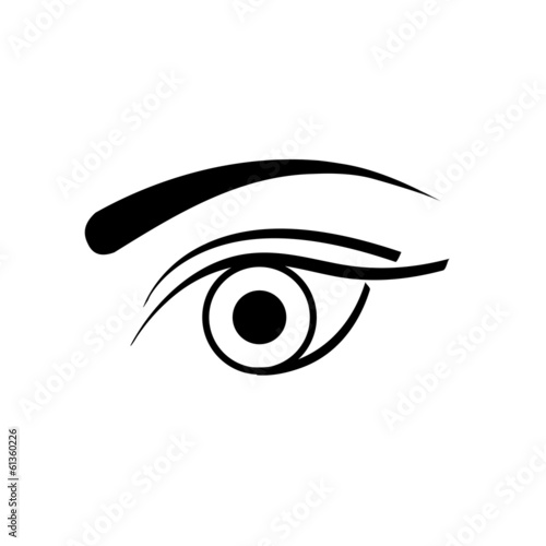 Contact lens business logo