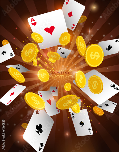 Casino abstract background