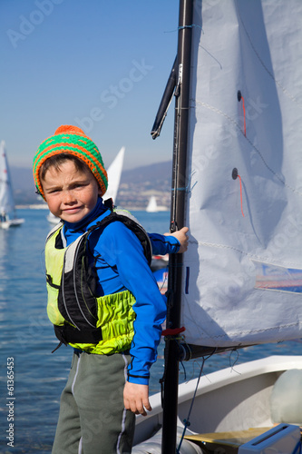 young yachtsman