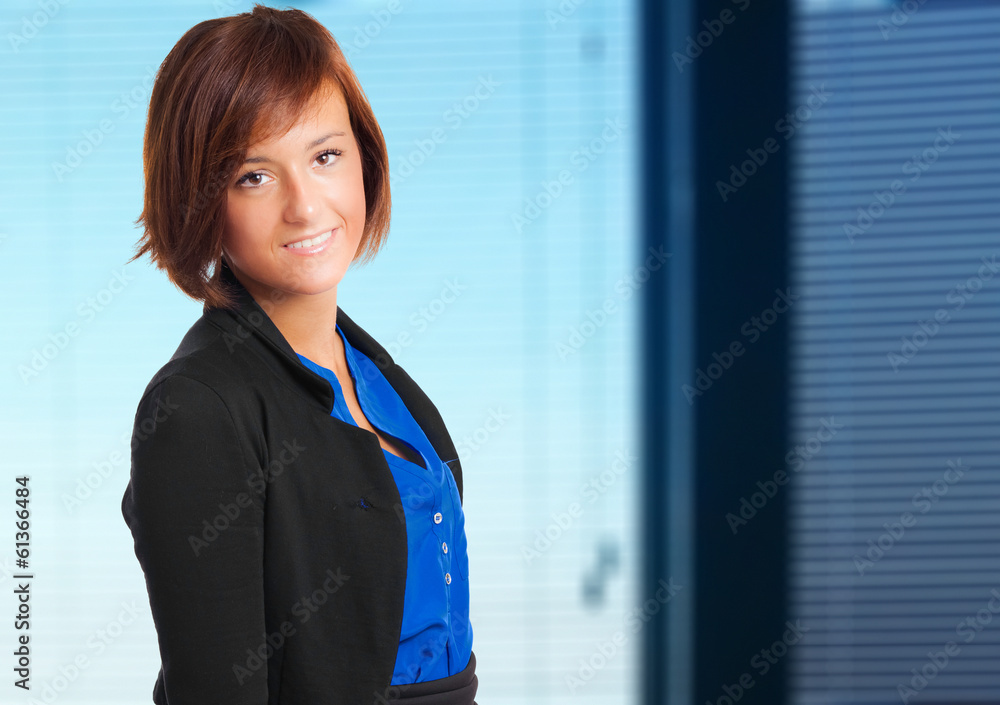 Smiling businesswoman Smiling businesswoman