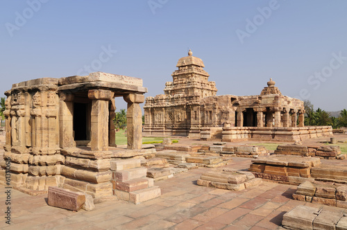 Indian ancient architeckture in Pattadakal photo
