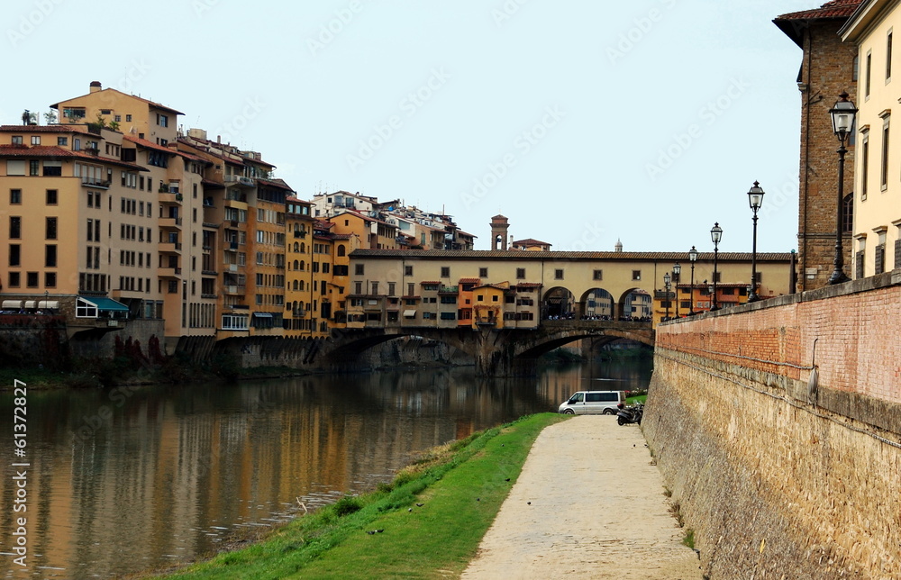 Ponte Vecchio or the Old Bridge, Florence, Italy
