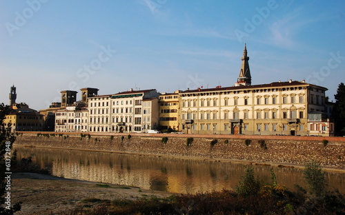 Quay of Arno river, Florence, Italy