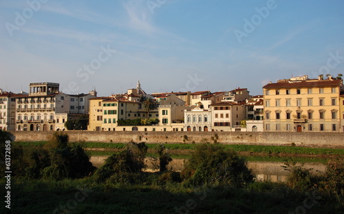 Quay of Arno river, Florence, Italy