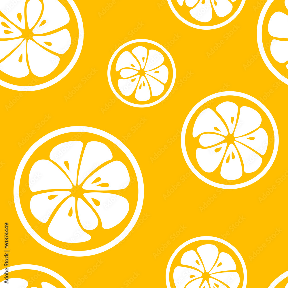 Abstract citrus fruit seamless pattern. Vector illustration Abstract citrus fruit seamless pattern. Vector illustration